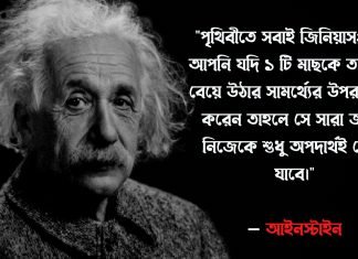 নিজেকে নিয়ে উক্তি