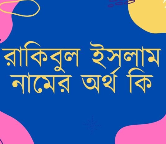 রাকিবুল নামের অর্থ কি রাকিবুল ইসলাম নামের অর্থ কি