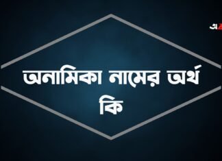 অনামিকা নামের অর্থ কি