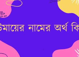উমায়ের নামের অর্থ কি