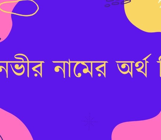 তানভীর নামের অর্থ কি - Tanvir namer ortho ki
