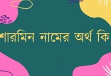 শারমিন নামের অর্থ কি – Sharmin namer ortho ki শারমিন নামের অর্থ কি - Sharmin namer ortho ki