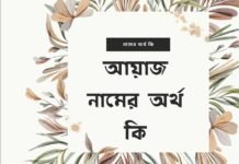 আয়াজ নামের অর্থ কি – নামটির আরবি অর্থ জানেন কি? আয়াজ নামের অর্থ কি - নামটির আরবি অর্থ জানেন কি
