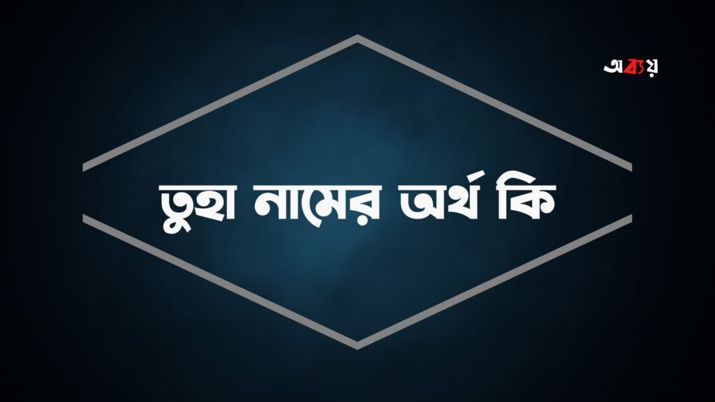 তুহা নামের অর্থ কি - এটি কি আরবি নাম? তুহা নামের অর্থ কি