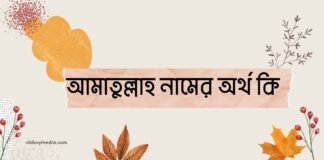 আমাতুল্লাহ নামের অর্থ কি - ইসলামিক ও আরবি অর্থ জানুন