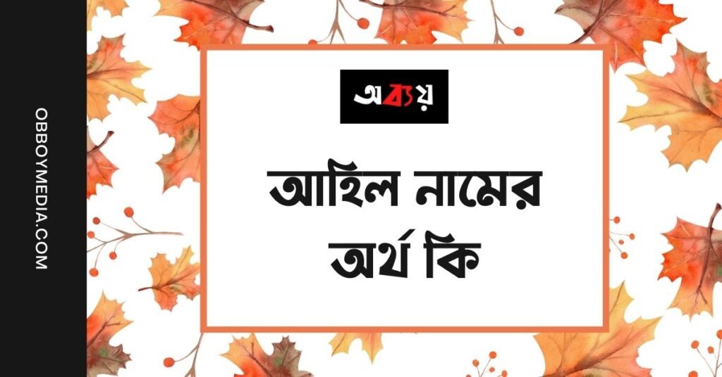 আহিল নামের অর্থ কি - আরবি ও ইসলামিক অর্থ সহ আহিল নামের অর্থ কি - আরবি ও ইসলামিক অর্থ সহ