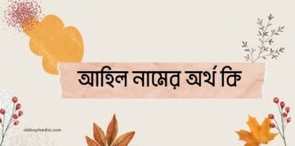 আহিল নামের অর্থ কি - আরবি ও ইসলামিক অর্থ সহ