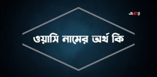 ওয়াসি নামের অর্থ কি (বিশেষ করে আরবি ও ইসলামিক অর্থ)