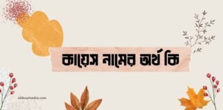 কায়েস নামের অর্থ কি - এটি কি সত্যিই আরবি নাম