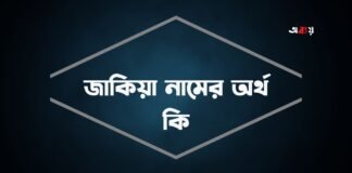 জাকিয়া নামের অর্থ কি - জাকিয়া নামের আরবি অর্থ কি