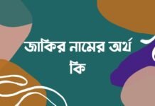 জাকির নামের অর্থ কি - ইসলামিক ও আরবি অর্থ জানা জরুরী