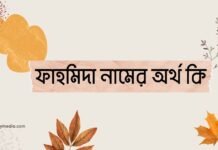 ফাহমিদা নামের অর্থ কি - এটি কি ইসলামিক নাম
