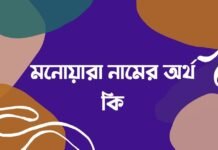 মনোয়ারা নামের অর্থ কি – এটি কি সত্যিই ইসলামিক নাম? মনোয়ারা নামের অর্থ কি - এটি কি সত্যিই ইসলামিক নাম