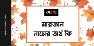 মারজান নামের অর্থ কি - এটি কি সত্যিই ইসলামিক নাম