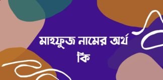 মাহফুজ নামের অর্থ কি - ইসলামিক ও আরবি অর্থটি চমকে দেবে