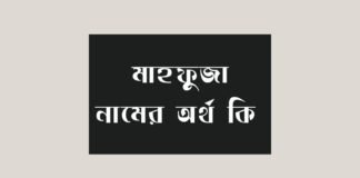 মাহফুজা নামের অর্থ কি - এটি কি সত্যিই ইসলামিক নাম