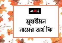 মুহাইমিন নামের অর্থ কি (বিশেষ করে আরবি ও ইসলামিক অর্থ) মুহাইমিন নামের অর্থ কি (বিশেষ করে আরবি ও ইসলামিক অর্থ)