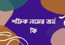 শফিক নামের অর্থ কি – এটি কি ইসলামিক নাম? শফিক নামের অর্থ কি - এটি কি ইসলামিক নাম