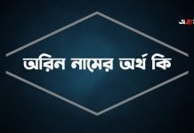 অরিন নামের অর্থ কি | কেনো রাখবেন, কেনো রাখবেননা অরিন নামের অর্থ কি