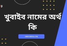 খায়রুল নামের অর্থ কি