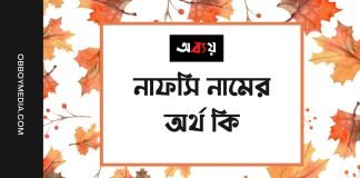 নাফসি নামের অর্থ কি