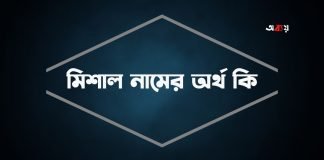 মিশাল নামের অর্থ কি - ইসলামিক ও আরবি অর্থ জানুন