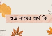 শুভ্র নামের অর্থ কি | কেনো রাখবেন, কেনো রাখবেননা শুভ্র নামের অর্থ কি