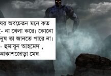 উপন্যাসের উক্তি উপন্যাসের উক্তি