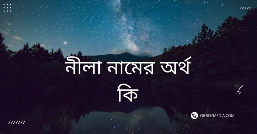 নীলা নামের অর্থ কি | যে অর্থটি অন্য কোথাও নেই (নামটি রাখার আগে দেখুন) নীলা নামের অর্থ