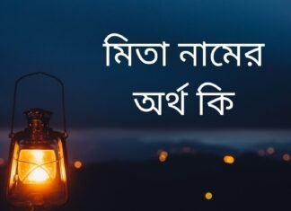 মিতা নামের অর্থ কি