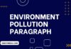 Environment Pollution Paragraph