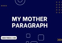 My Mother Paragraph
