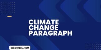 climate change paragraph
