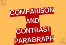 comparison and contrast paragraph
