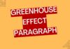 greenhouse effect paragraph