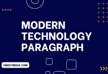 modern technology paragraph