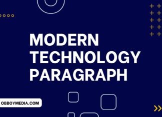 modern technology paragraph