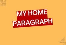 my home paragraph