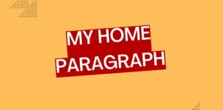 my home paragraph