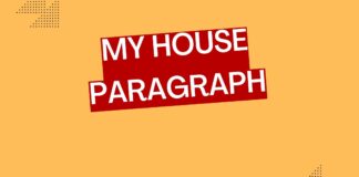 my house paragraph