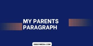 my parents paragraph