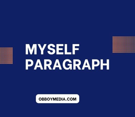 myself paragraph