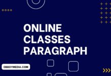 online classes paragraph