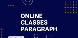 online classes paragraph