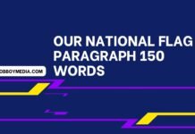 our national flag paragraph 150 words