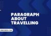 paragraph about travelling