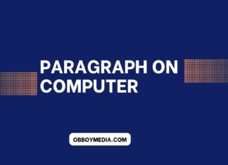 paragraph on computer ( বাংলা অর্থ সহ – সহজ ভাষায় ) কয়েক পড়াতেই মুখস্ত হবে paragraph on computer