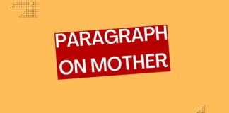 paragraph on mother