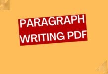paragraph writing pdf
