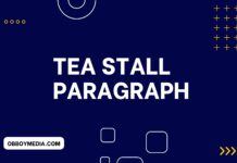 tea stall paragraph